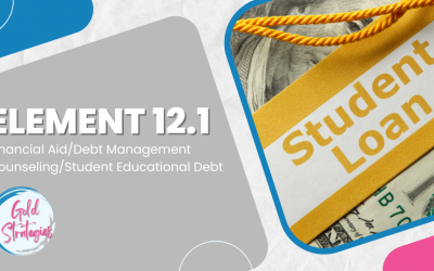 Element 12.1 – Financial Aid/Debt Management Counseling/Student Educational Debt