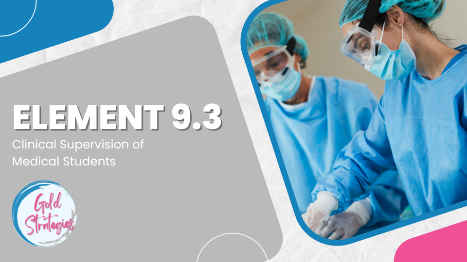 LCME Element 9.3 – Clinical Supervision of Medical Students LCME Element 9.3 - Clinical Supervision of Medical Students