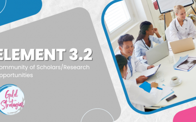 Element 3.2: Community of Scholars/Research Opportunities