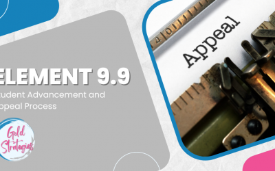 Element 9.9: Student Advancement and Appeal Process