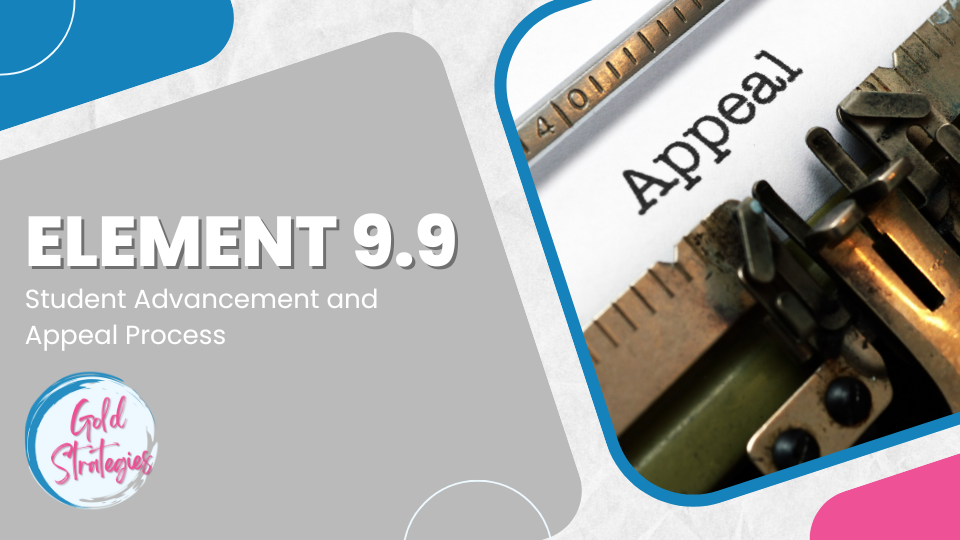 LCME Element 9.9 – Student Advancement and Appeal Process LCME Element 9.9 - Student Advancement and Appeal Process