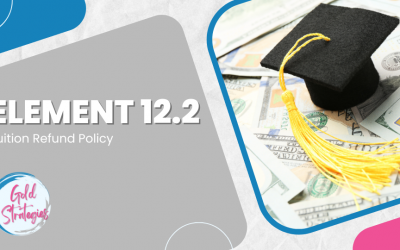 Element 12.2: Tuition Refund Policy